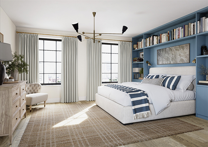 The British Stripe Co. Mary, Polzeath No.2 - Made to Measure Curtains - Image 7